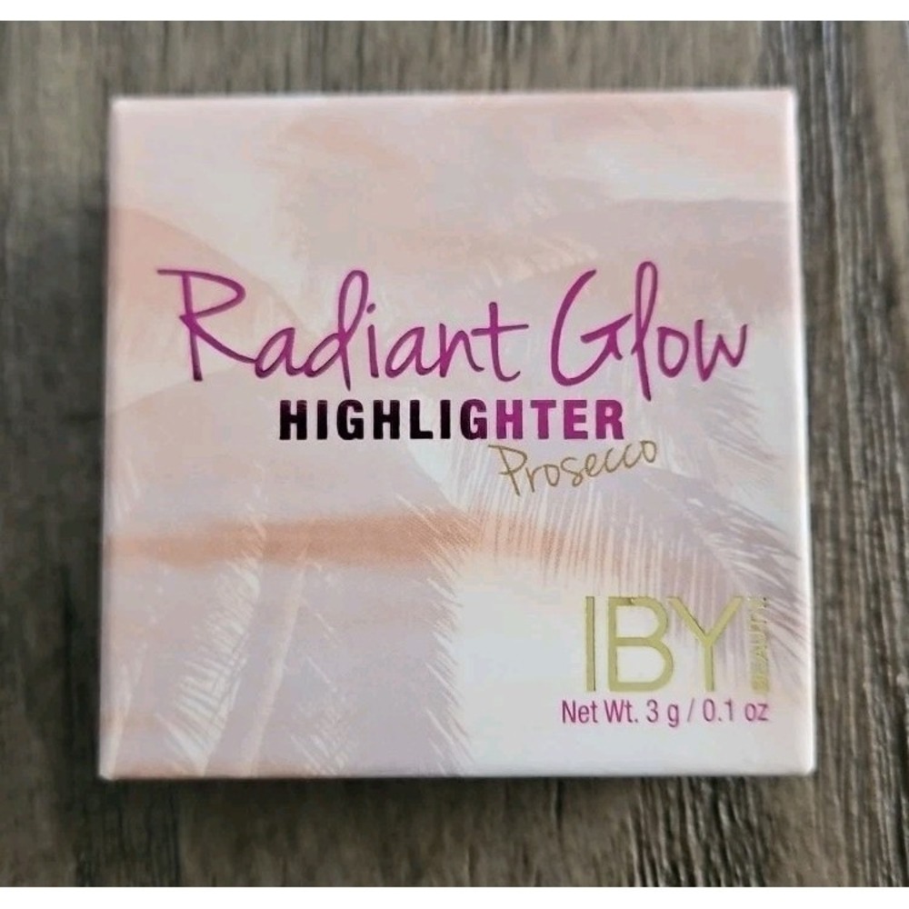 IBY Beauty Radiant Glow Highlighter PROSECCO Travel Size 0.1oz/ 3g Ea NIB